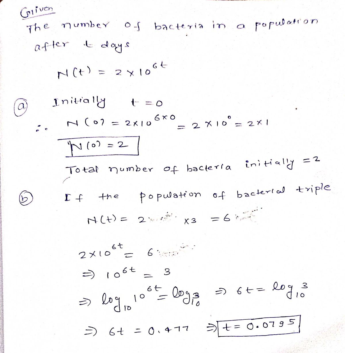 Calculus homework question answer, step 1, image 1